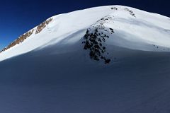 07C Panoramic View Of Mount Elbrus West Summit And Saddle From The End Of The Traverse